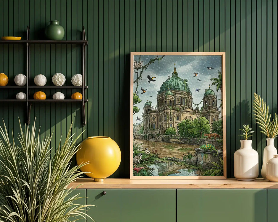 Berlin Dom Rainforest Fantasy Poster – Madagascar Storm