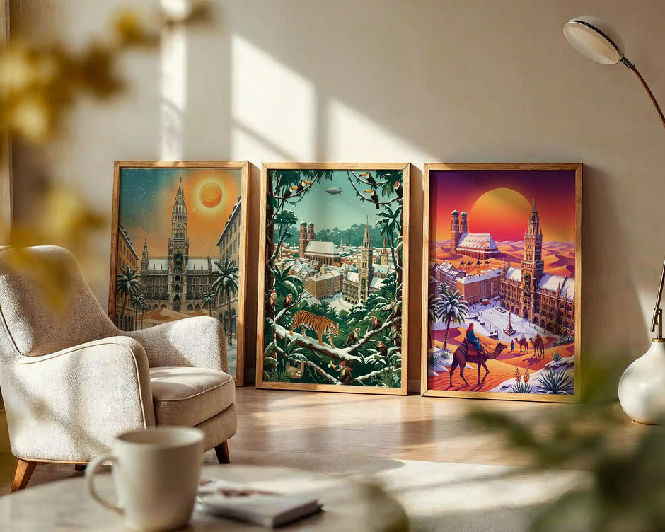 Bundle Combo with 3 Posters - Munich Collection